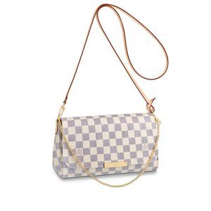LOUIS VUITTON Favorite MM Damier Azur Cross-Body